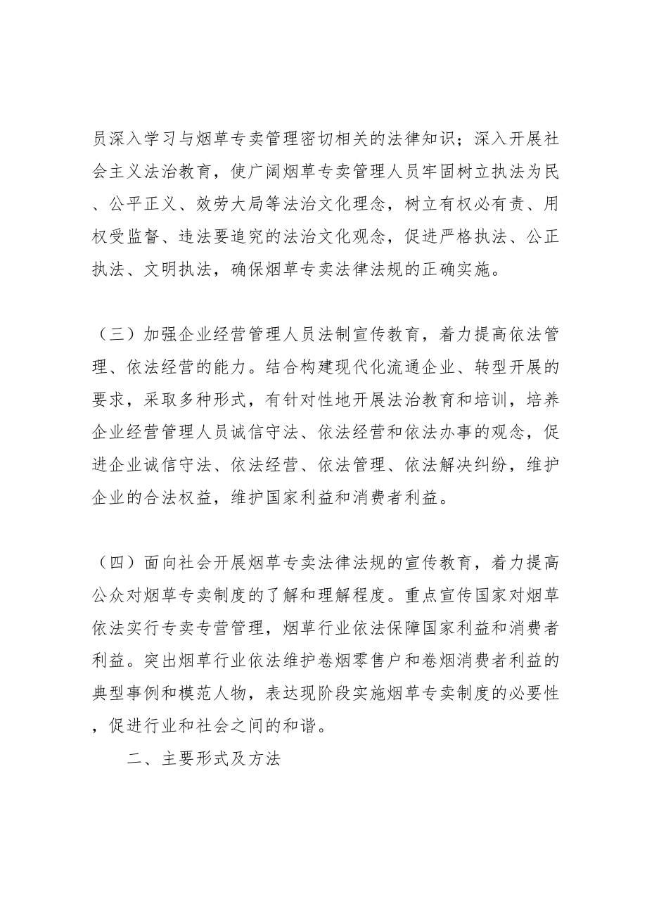 2023年烟草局法制培训方案.doc_第2页