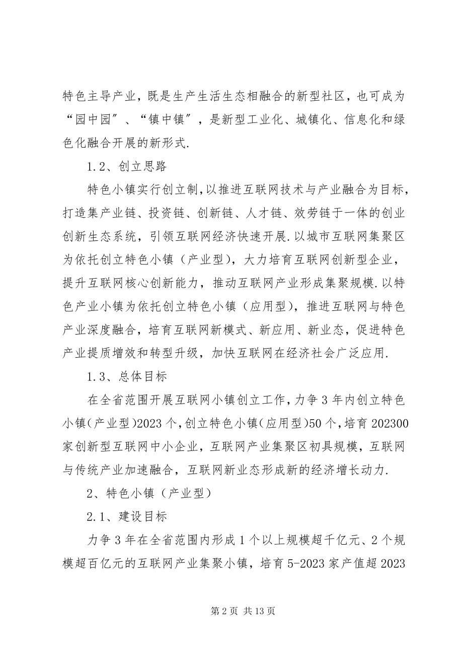 2023年特色产业小镇申报材料特色小镇详细申报材料.docx_第2页