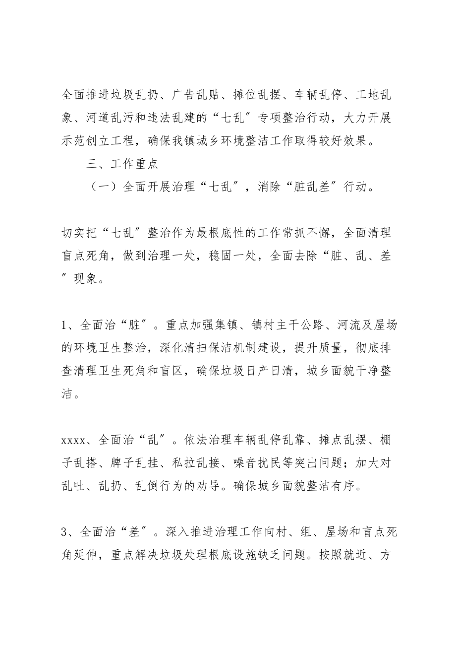 2023年城乡环境整治方案两篇新编.doc_第2页