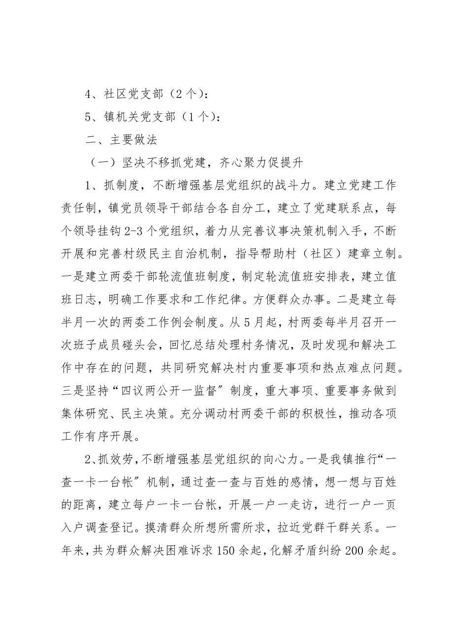 2023年党建工作汇报材料专题10篇.docx_第2页