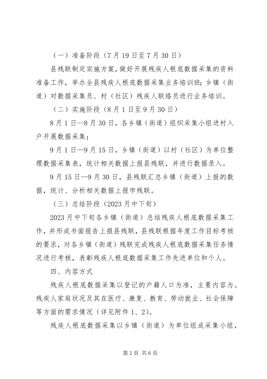 2023年残疾人数据采集掌握意见新编.docx_第2页