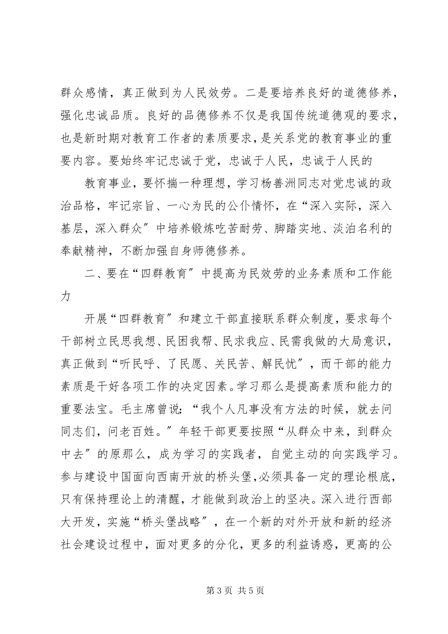 2023年“四群”教育学习心得体会新编.docx_第3页