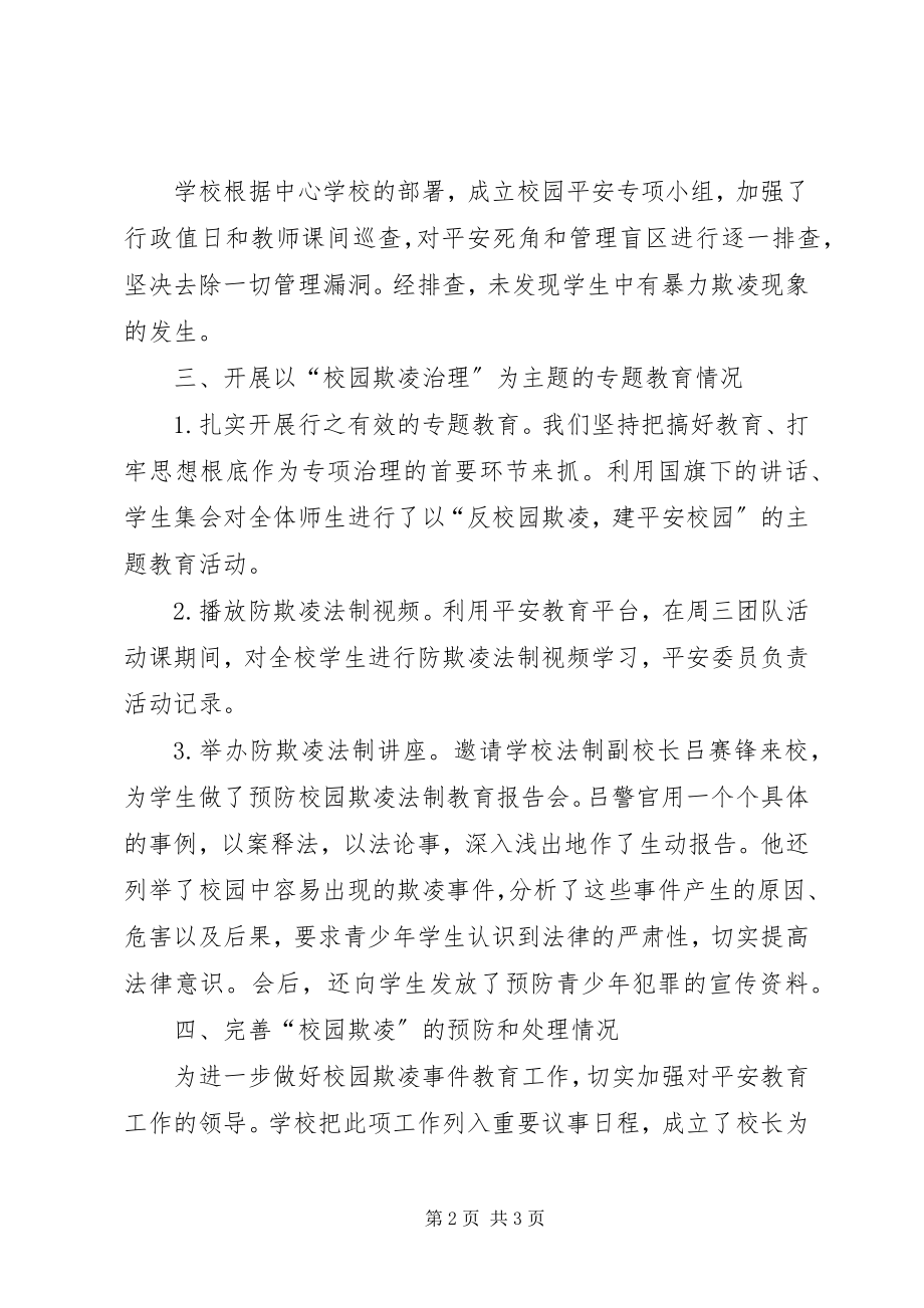 2023年校园欺凌专项自查总结.docx_第2页