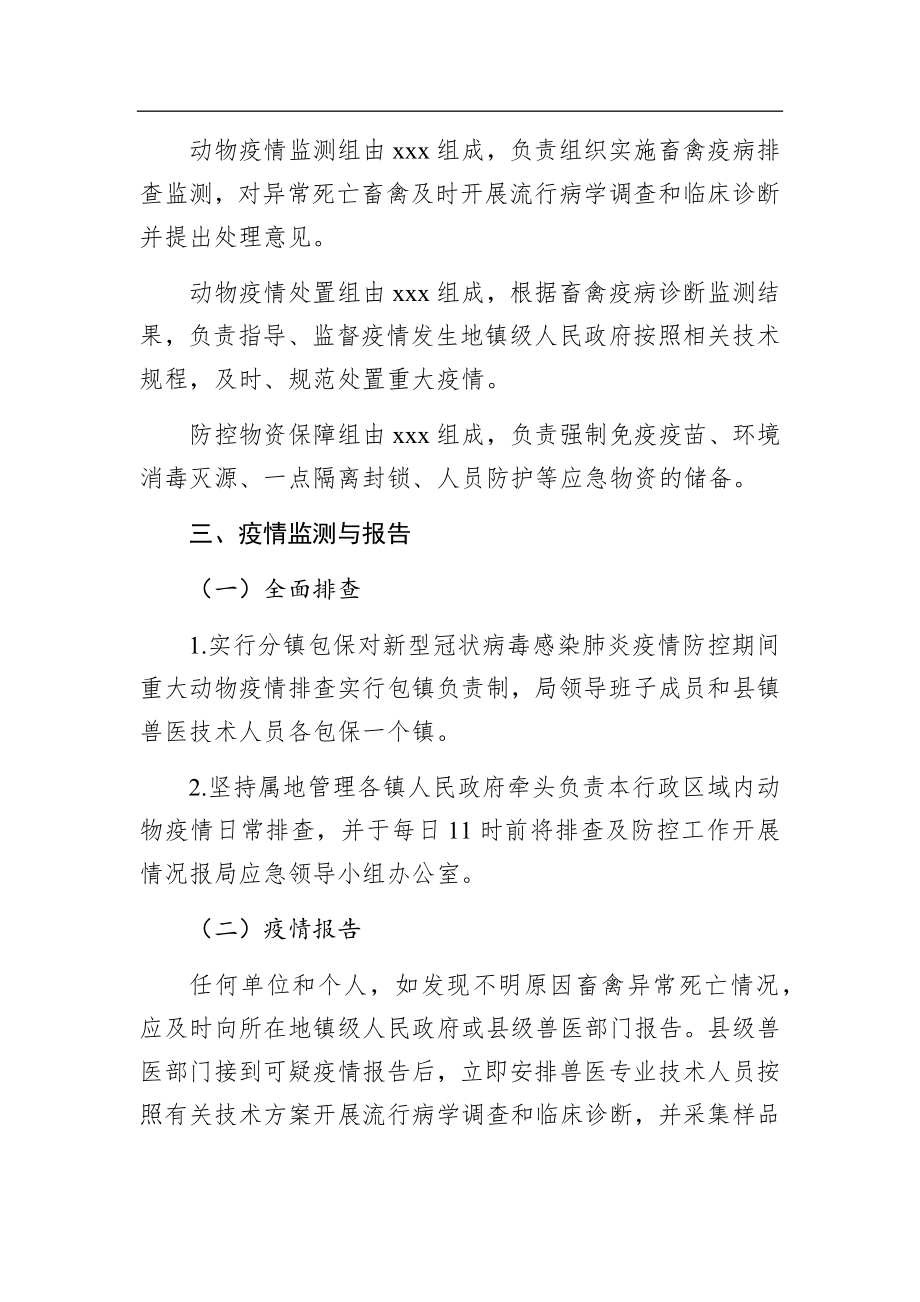 养殖科技有限公司防控新型冠状病毒感染肺炎疫情应急预案.docx_第3页