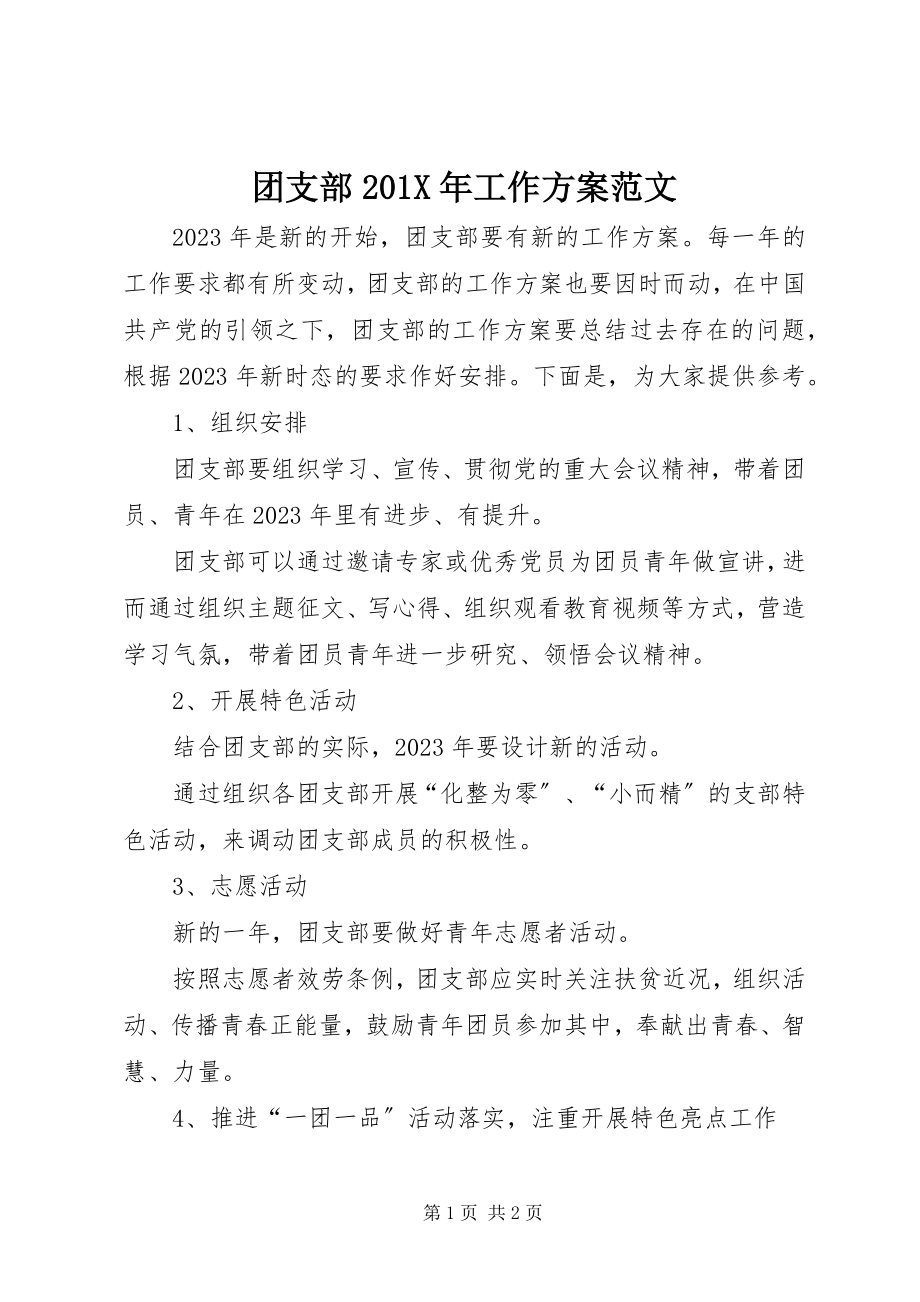 2023年团支部工作计划3.docx_第1页