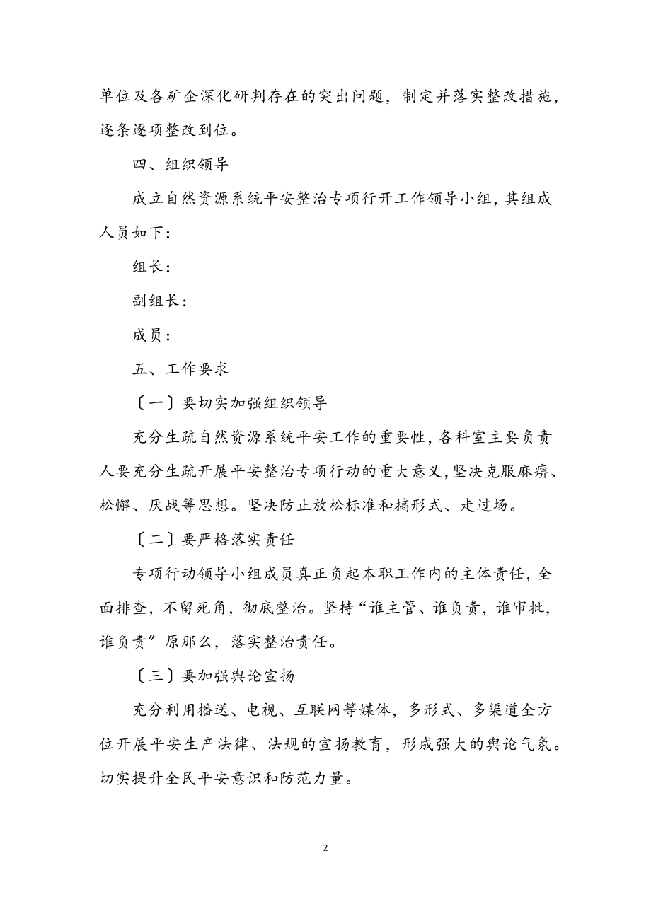 2023年自然资源局安全整治专项行动方案.docx_第2页