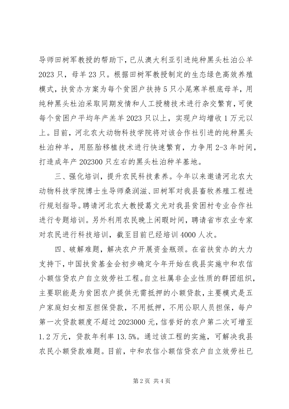 2023年乡镇扶贫办工作总结工作计划.docx_第2页