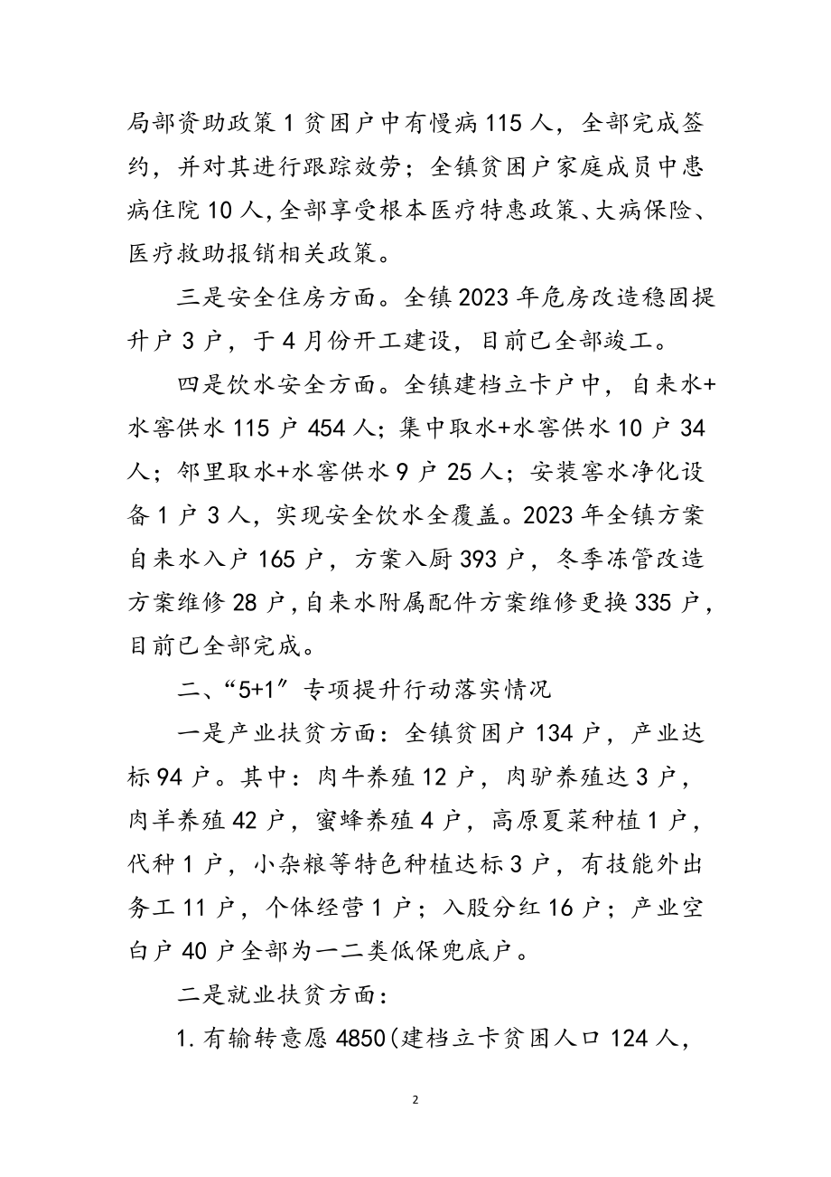 2023年镇上半年脱贫攻坚帮扶工作总结范文.doc_第2页