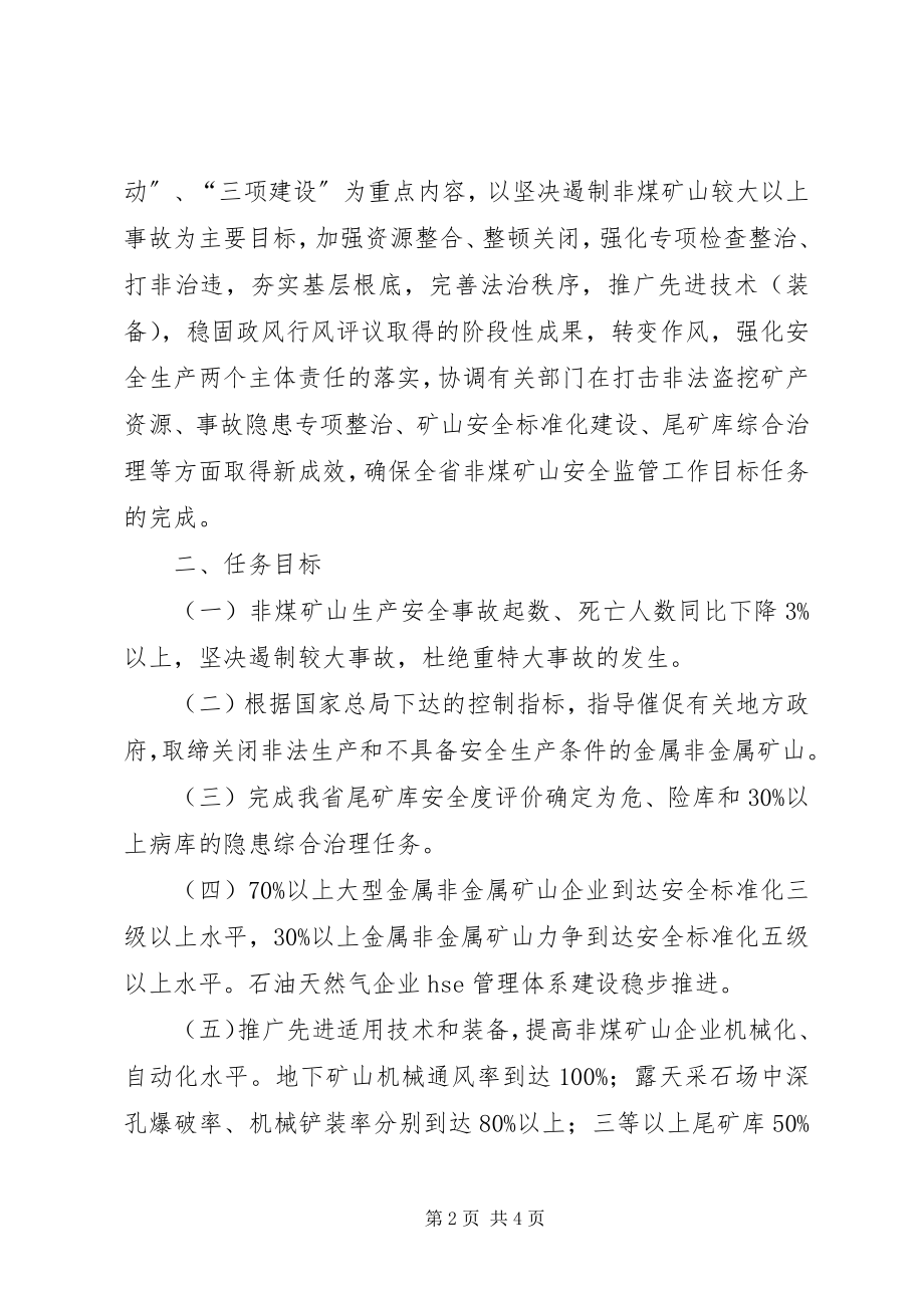 2023年做好非煤矿山汛期安全生产工作会议致辞.docx_第2页