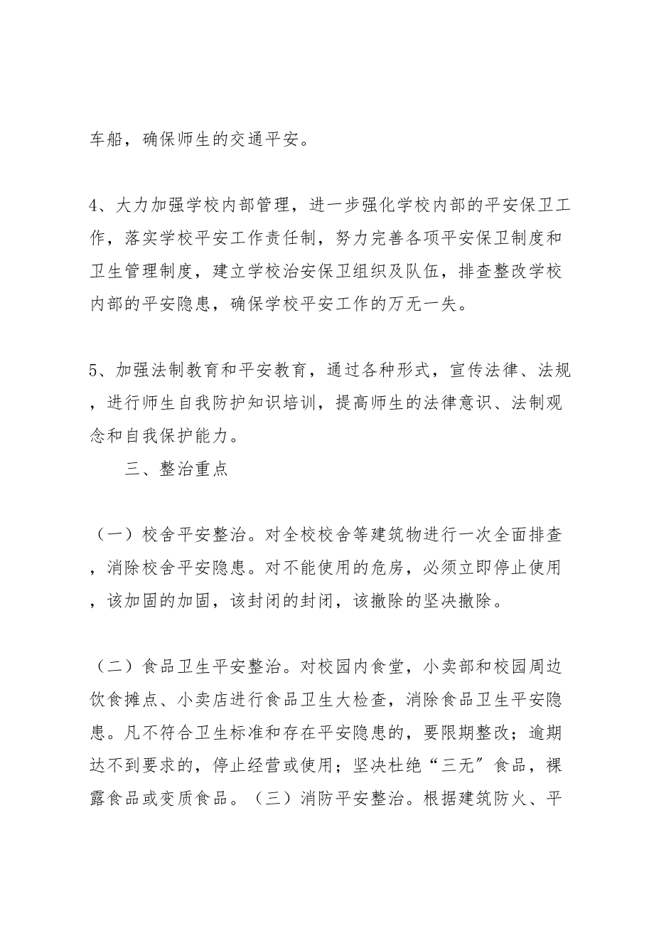 2023年校园及周边环境专项整治实施方案.doc_第2页