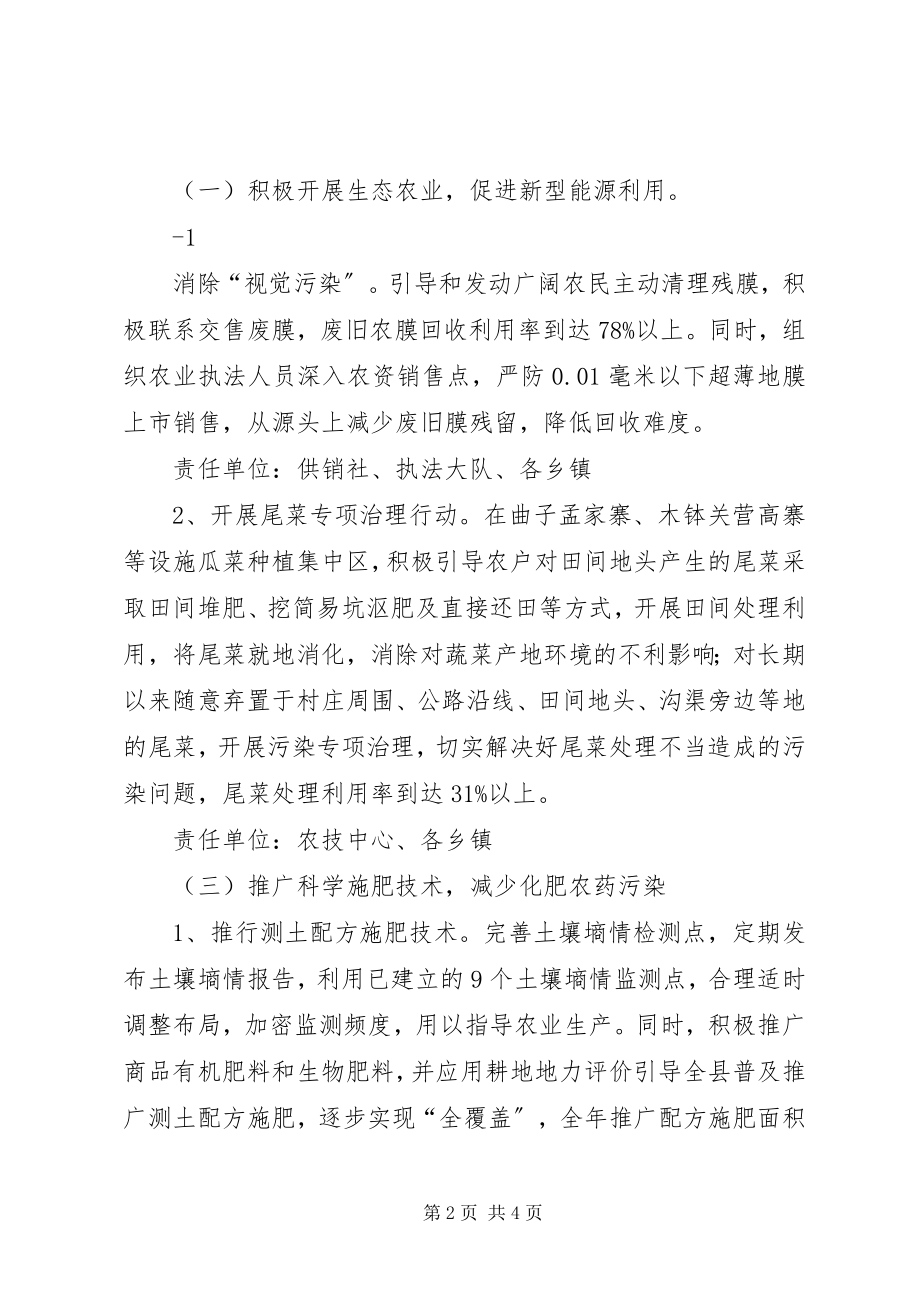 2023年XX省农业面源污染防治实施方案.docx_第2页