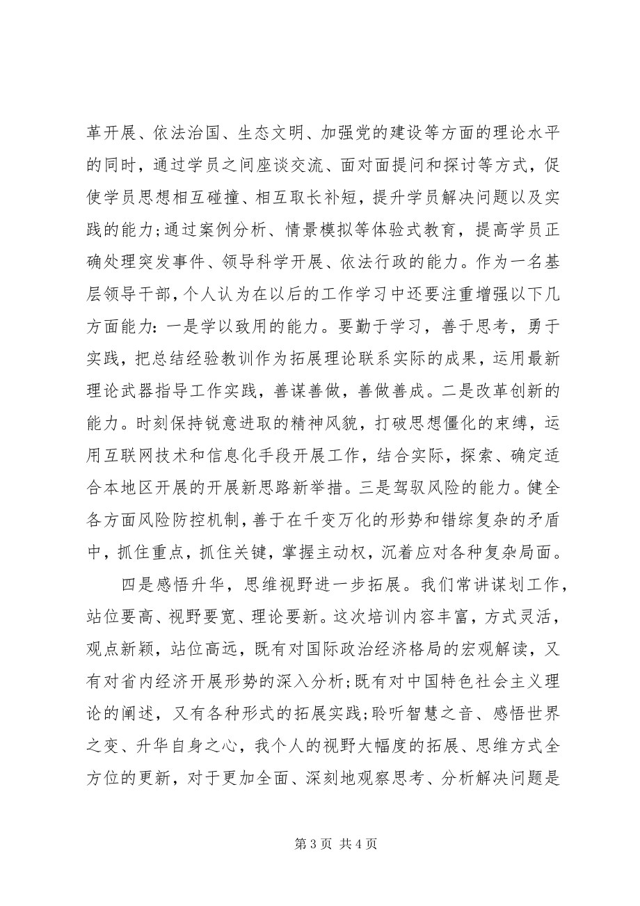 2023年集训学习总结党校学习小结.docx_第3页