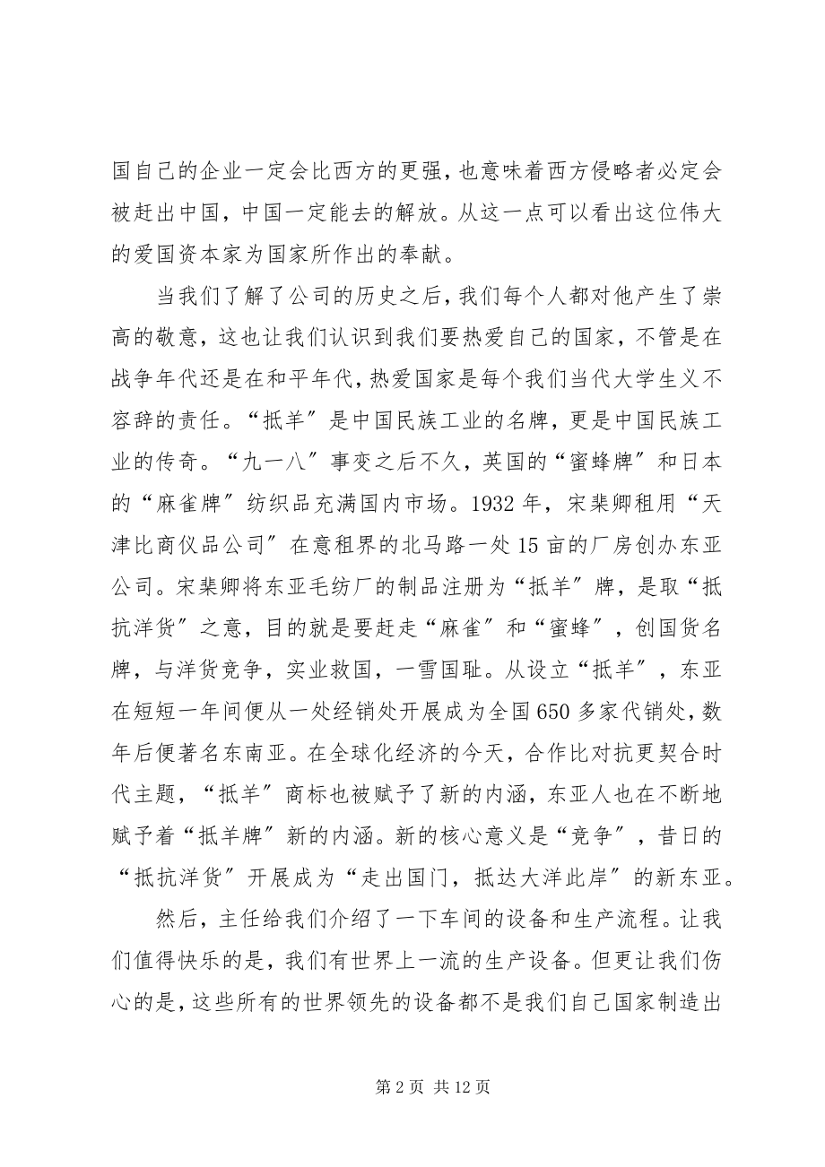 2023年毛纺厂参观感想.docx_第2页