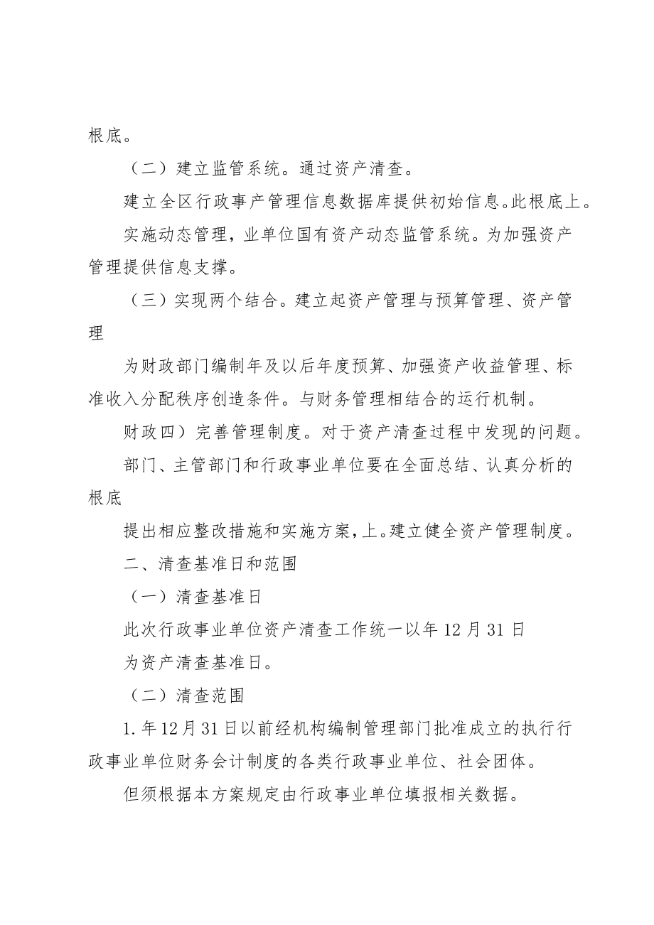 2023年单位加强资产清查方案.docx_第2页