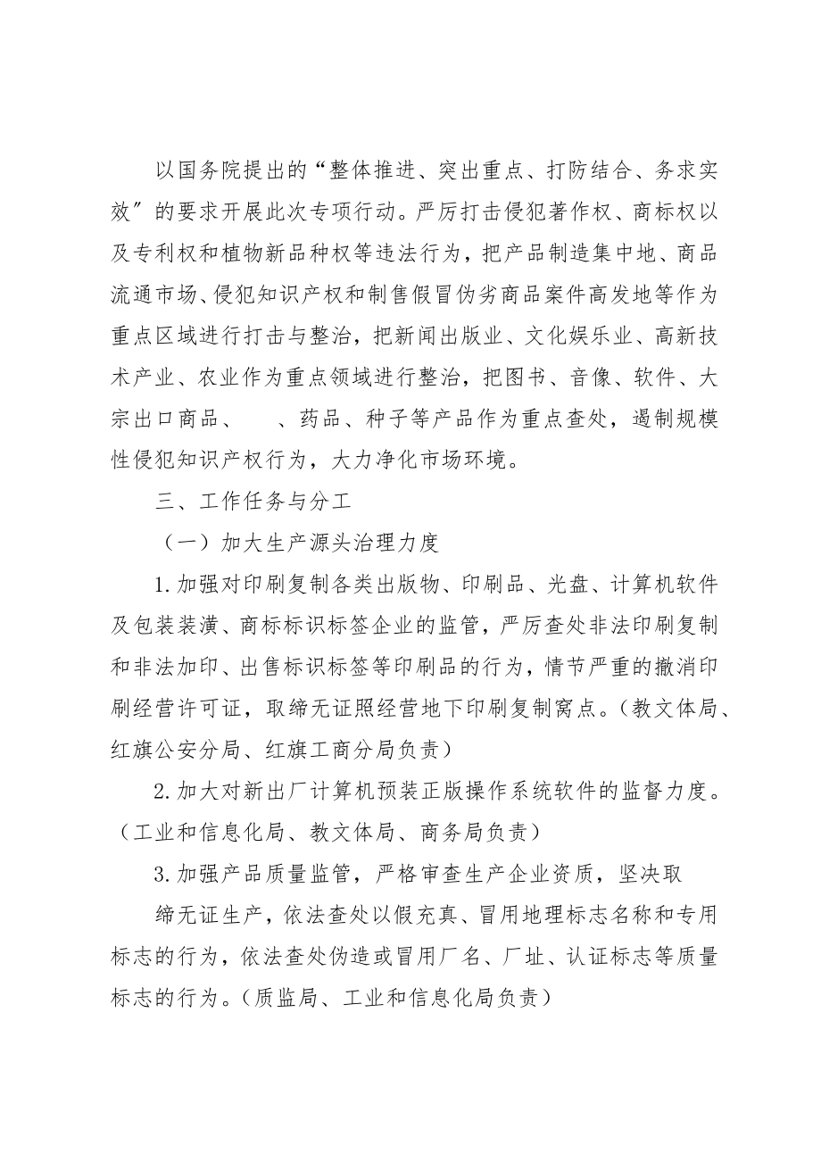 2023年打击侵犯知识产权和制售假冒伪劣商品专项行动方案新编.docx_第2页