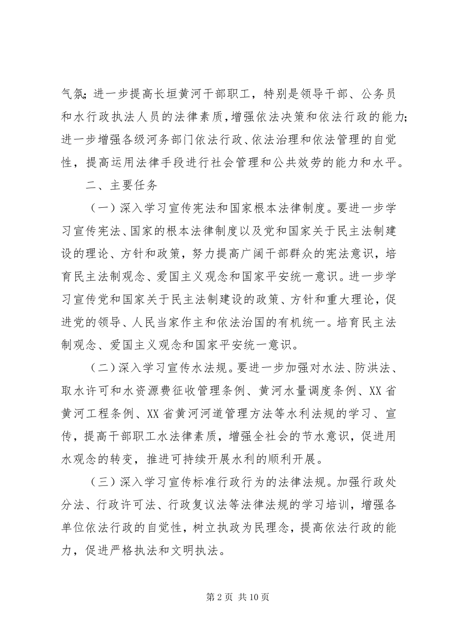 2023年法制宣传教育规划方案参考.docx_第2页