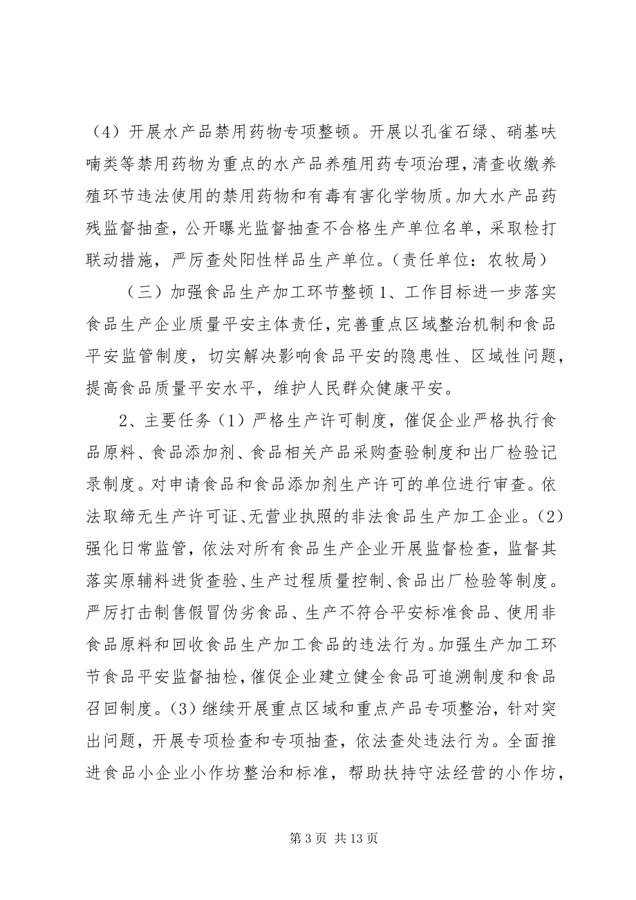 2023年滥用食品添加剂整顿工作计划.docx_第3页