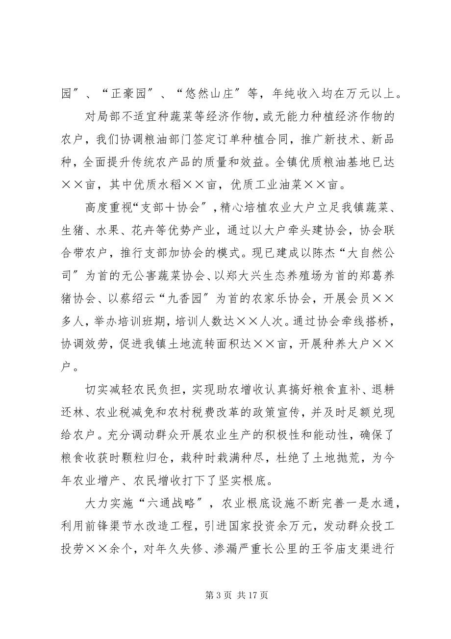 2023年度镇政府工作总结.docx_第3页