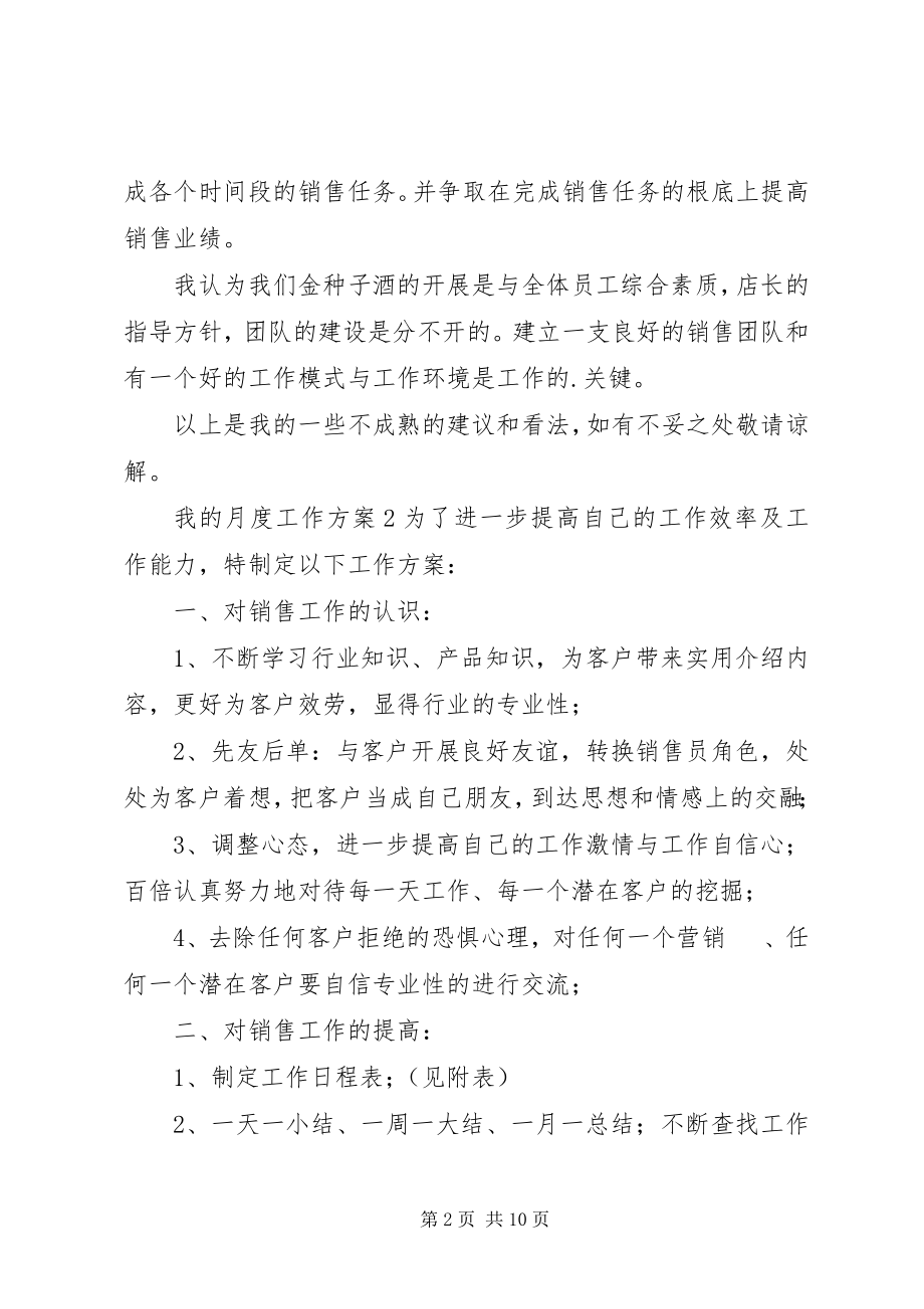 2023年我的月度工作计划.docx_第2页