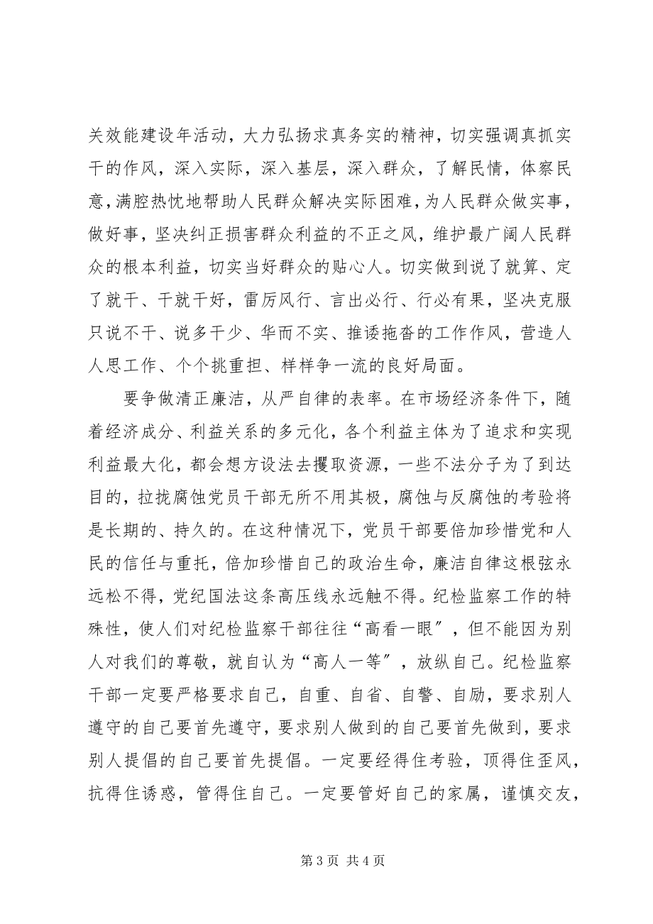 2023年纪检监察表率心得体会.docx_第3页