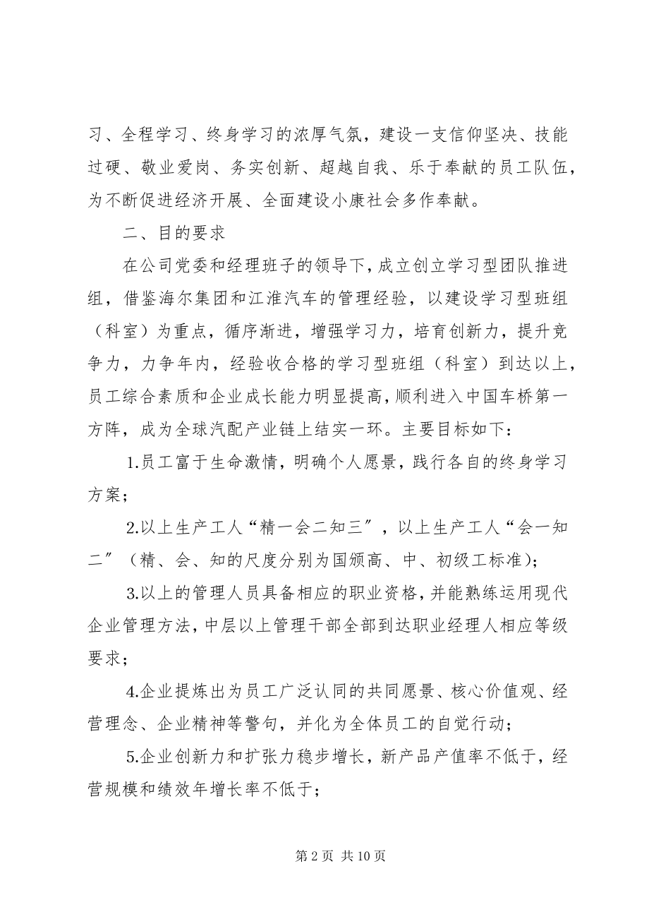 2023年×公司学习型组织创建规划新编.docx_第2页