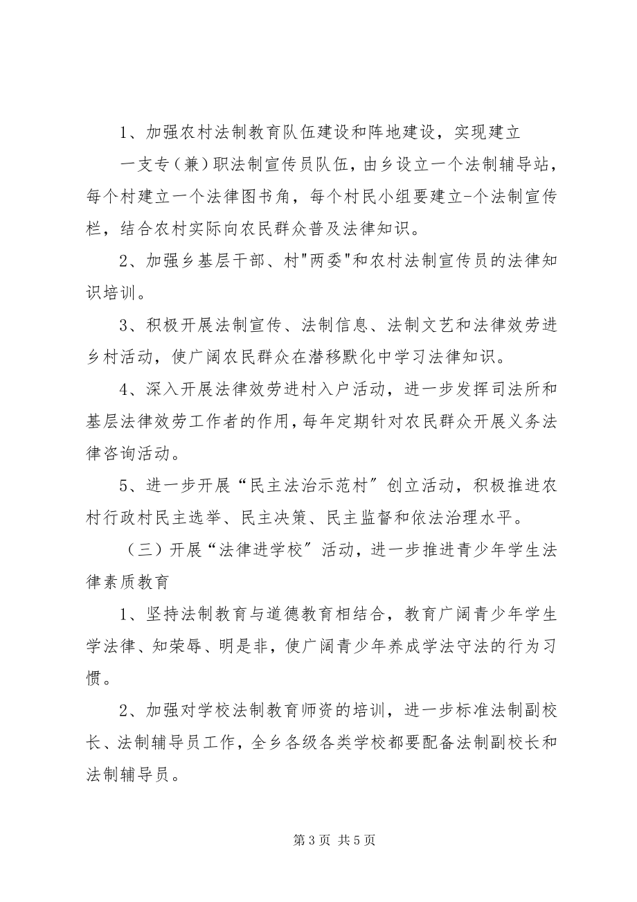 2023年法律进农村活动方案.docx_第3页