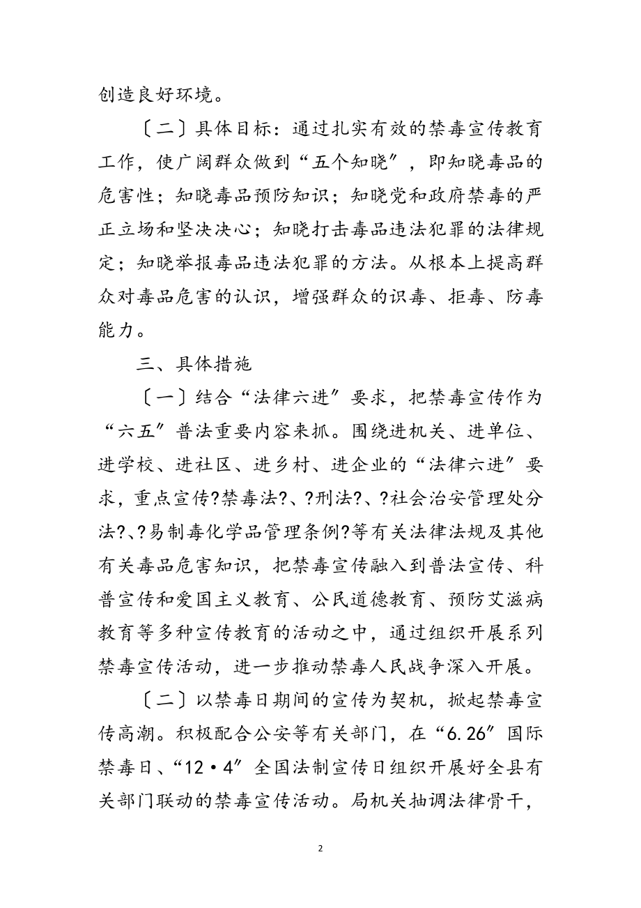 2023年涉麻涉毒整治法制宣传活动方案范文.doc_第2页