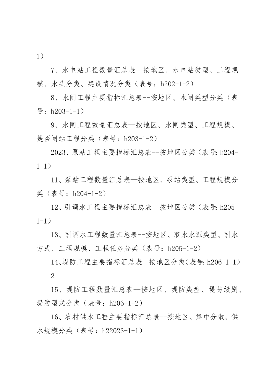 2023年第一次全国水利普查数据汇总表5篇新编.docx_第2页