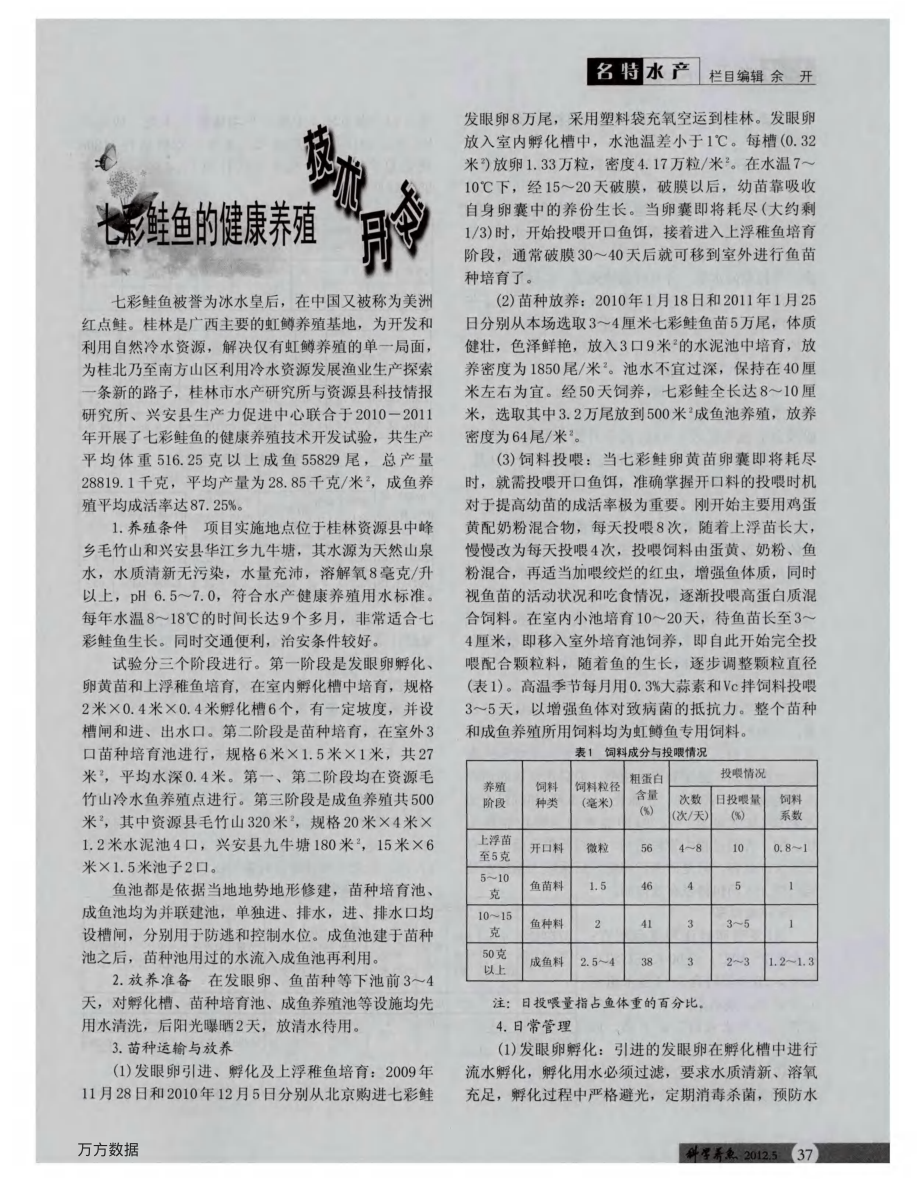 275七彩鲑鱼的健康养殖技术开发.pdf_第1页