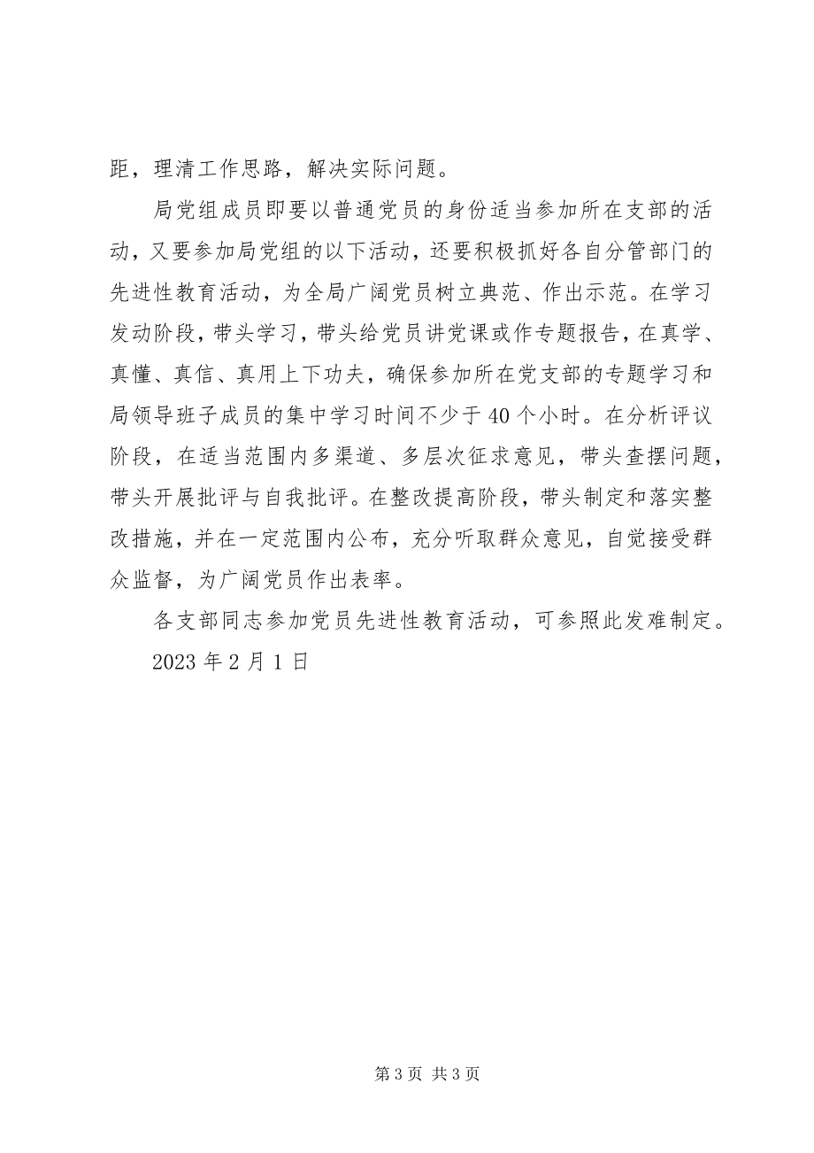 2023年物价局党员先进性教育党组成员活动实施方案文秘文书.docx_第3页