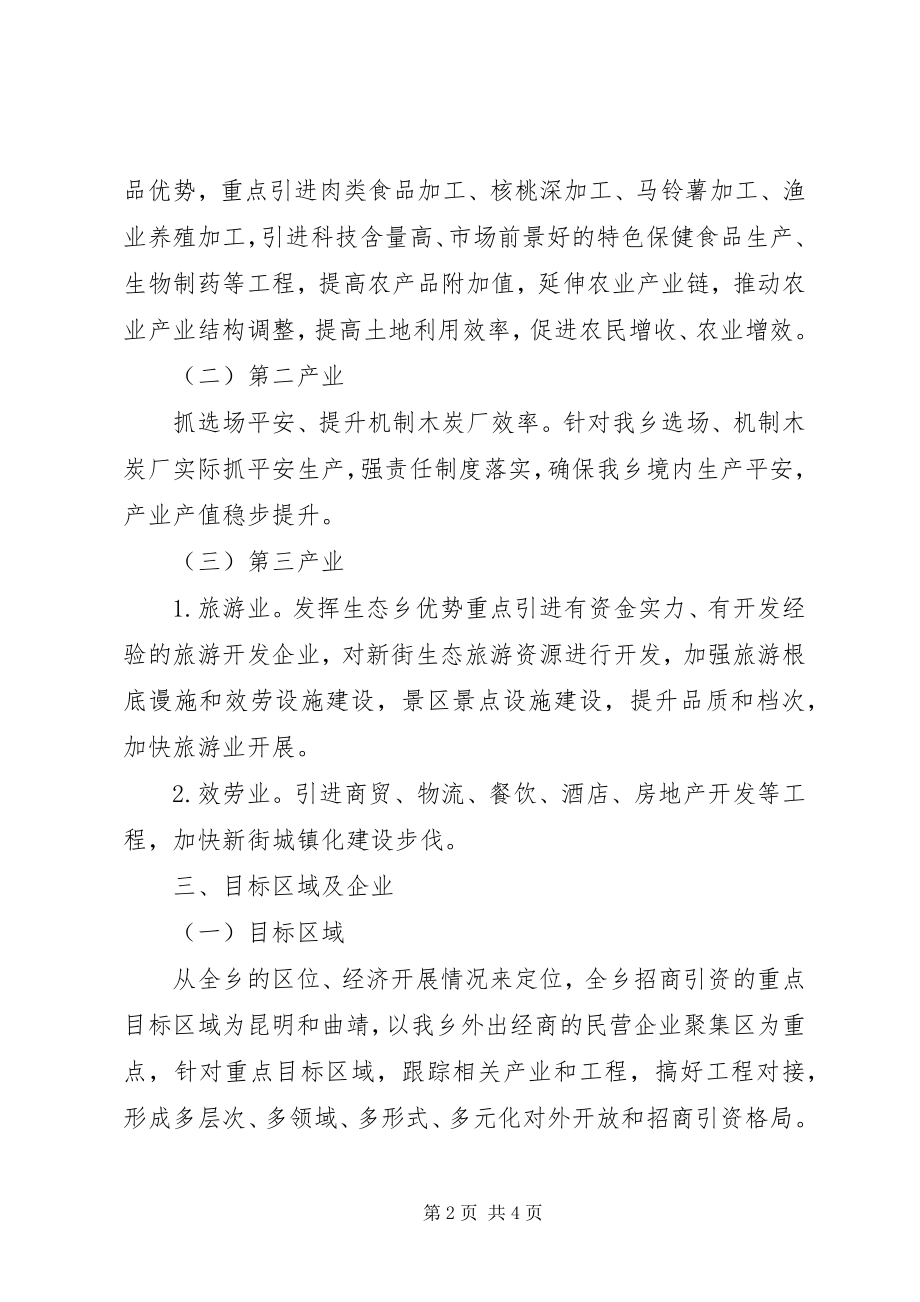 2023年乡招商引资实施方案.docx_第2页