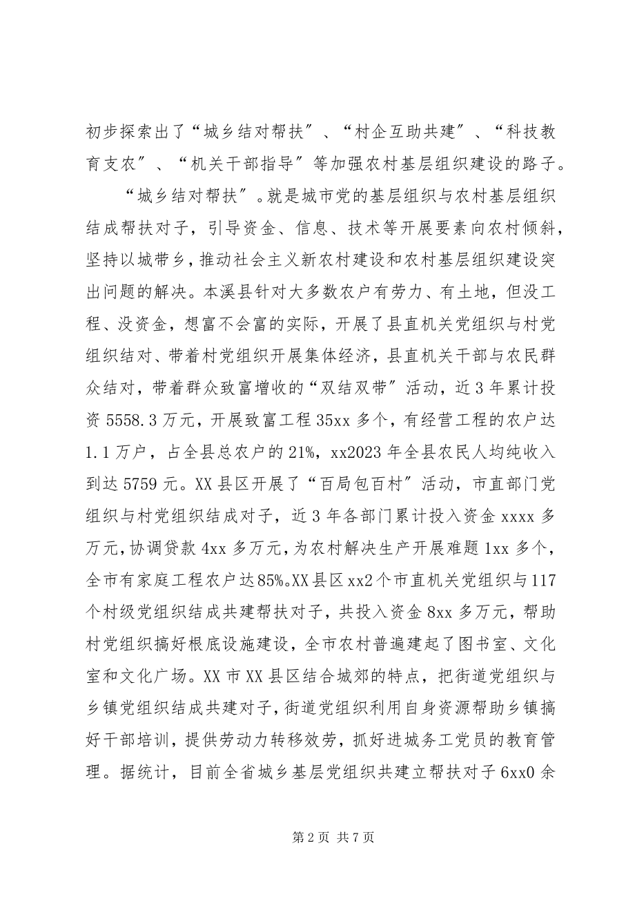 2023年统筹城乡农村建设思考.docx_第2页