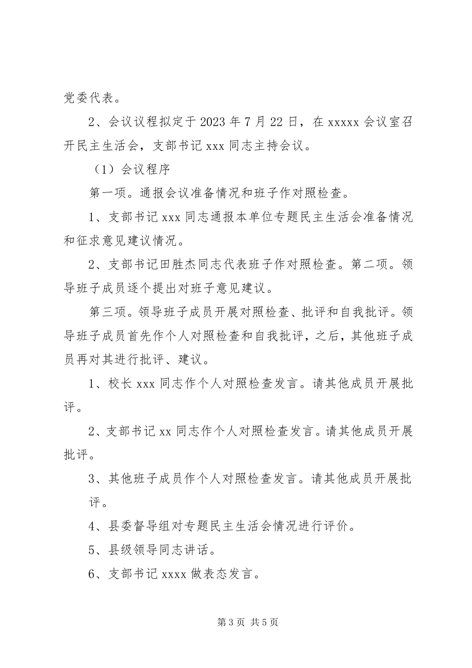 2023年民主生活会的会议议程.docx_第3页