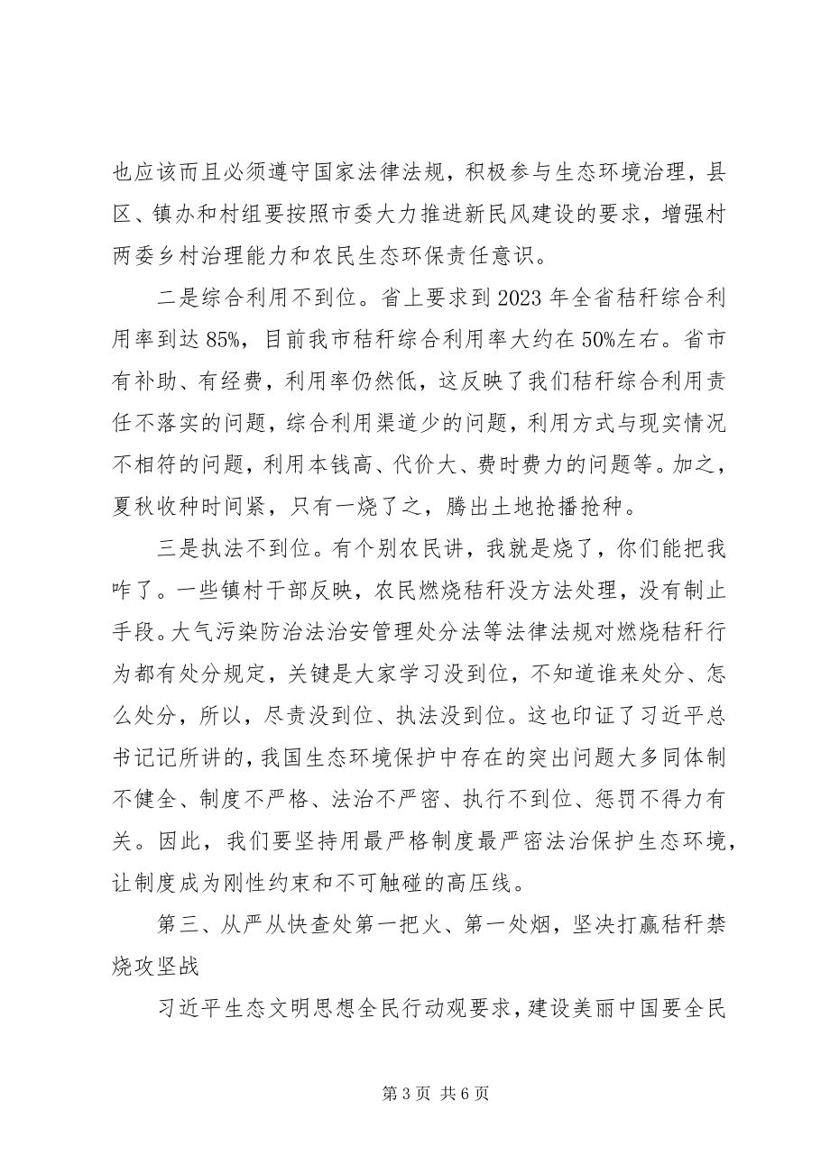 2023年在秸秆禁烧工作座谈会上的致辞2.docx_第3页