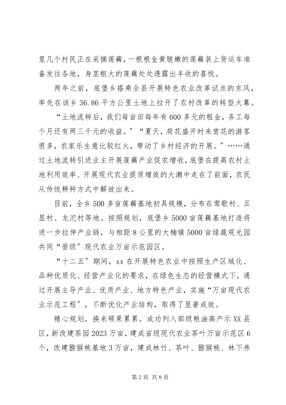 2023年县十二五三农工作成就综述.docx_第2页