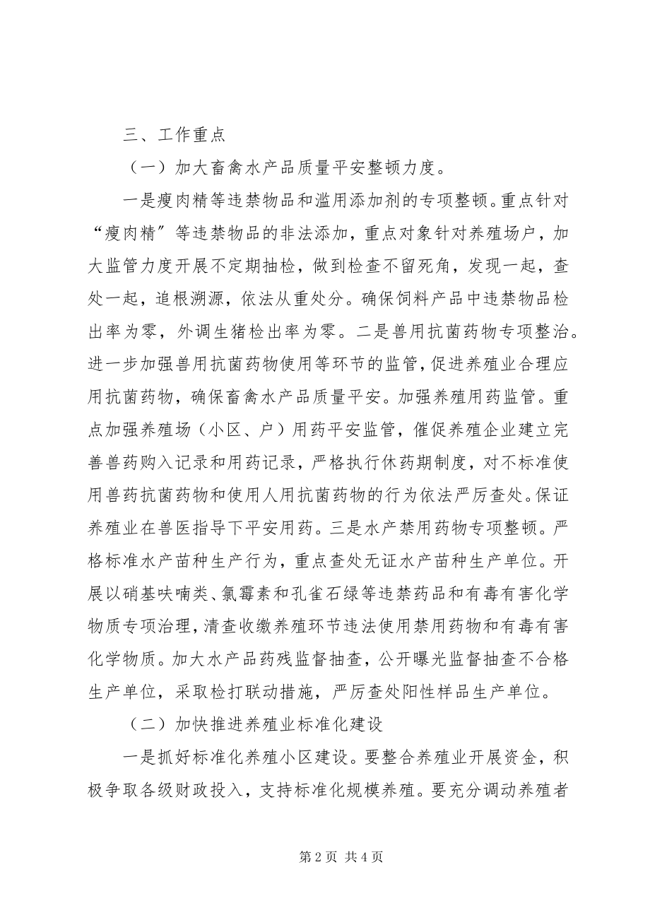 2023年区委畜禽水产品质监安全实施方案.docx_第2页