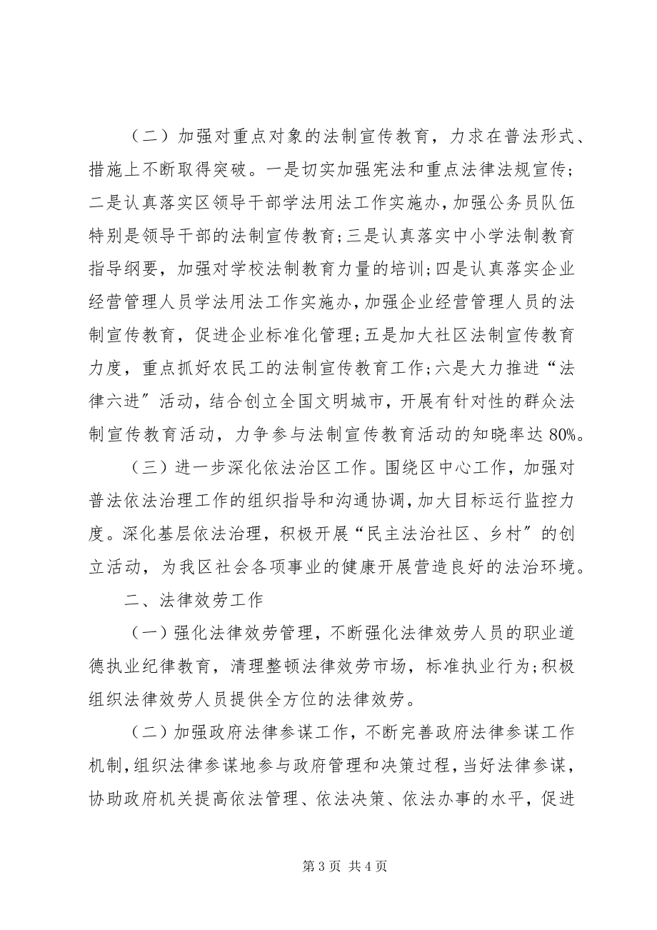 2023年法治进社区工作计划.docx_第3页