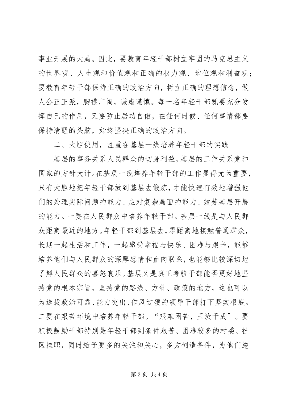 2023年基层一线轻干部培养思考.docx_第2页