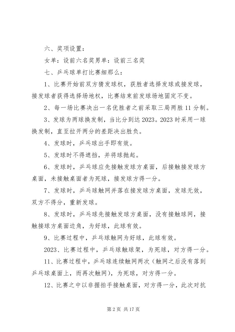 2023年学校工会乒乓球赛实施方案.docx_第2页