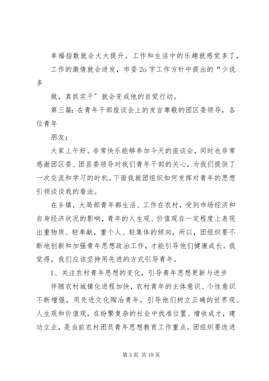 2023年在年轻干部座谈会上的发言.docx_第3页