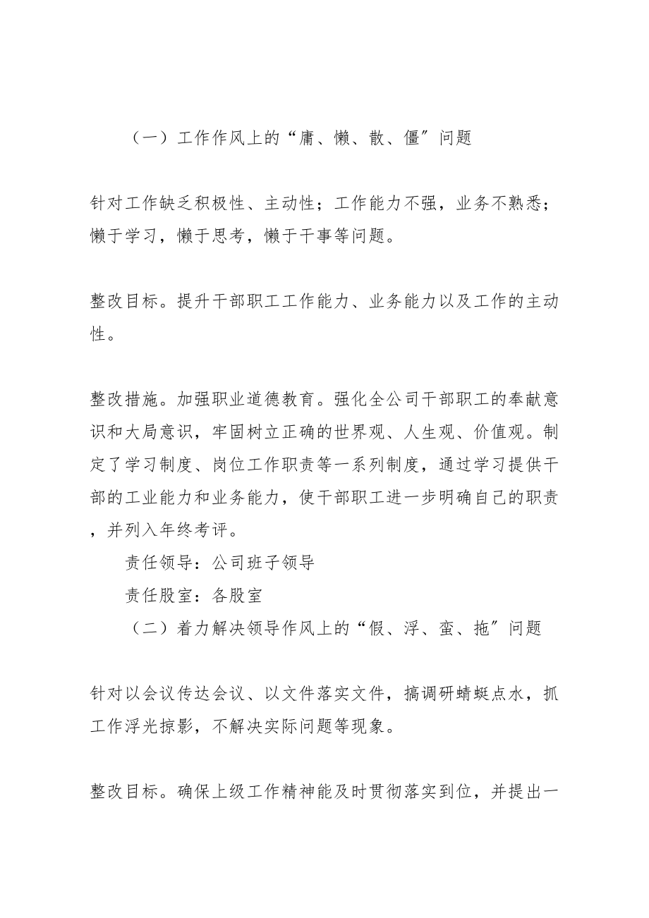 2023年城投公司发展环境整改方案.doc_第2页