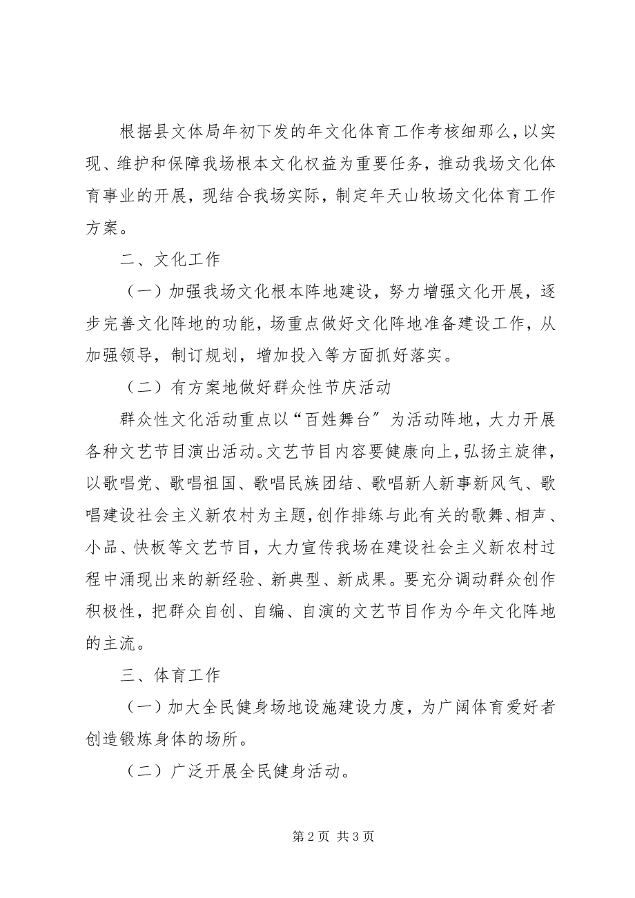 2023年落实文化体育工作计划安排.docx_第2页