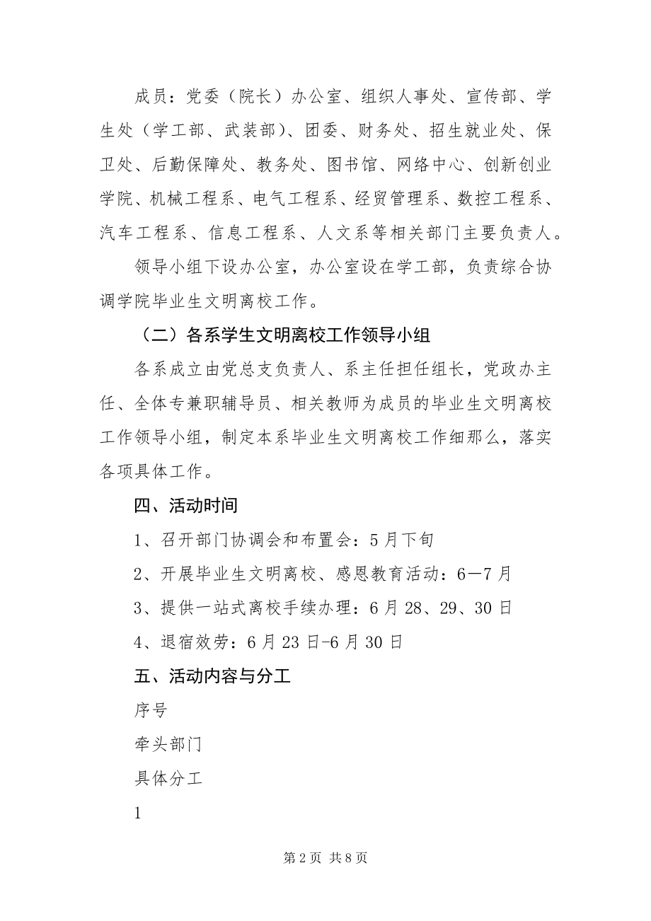 2023年放飞梦想 炫夏青春毕业季活动方案.docx_第2页