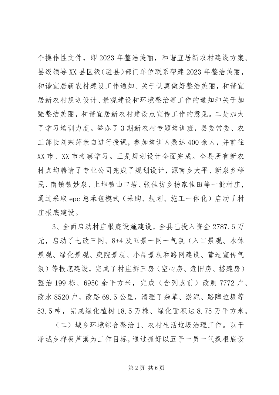 2023年县农办上半年工作总结和下半年工作打算.docx_第2页