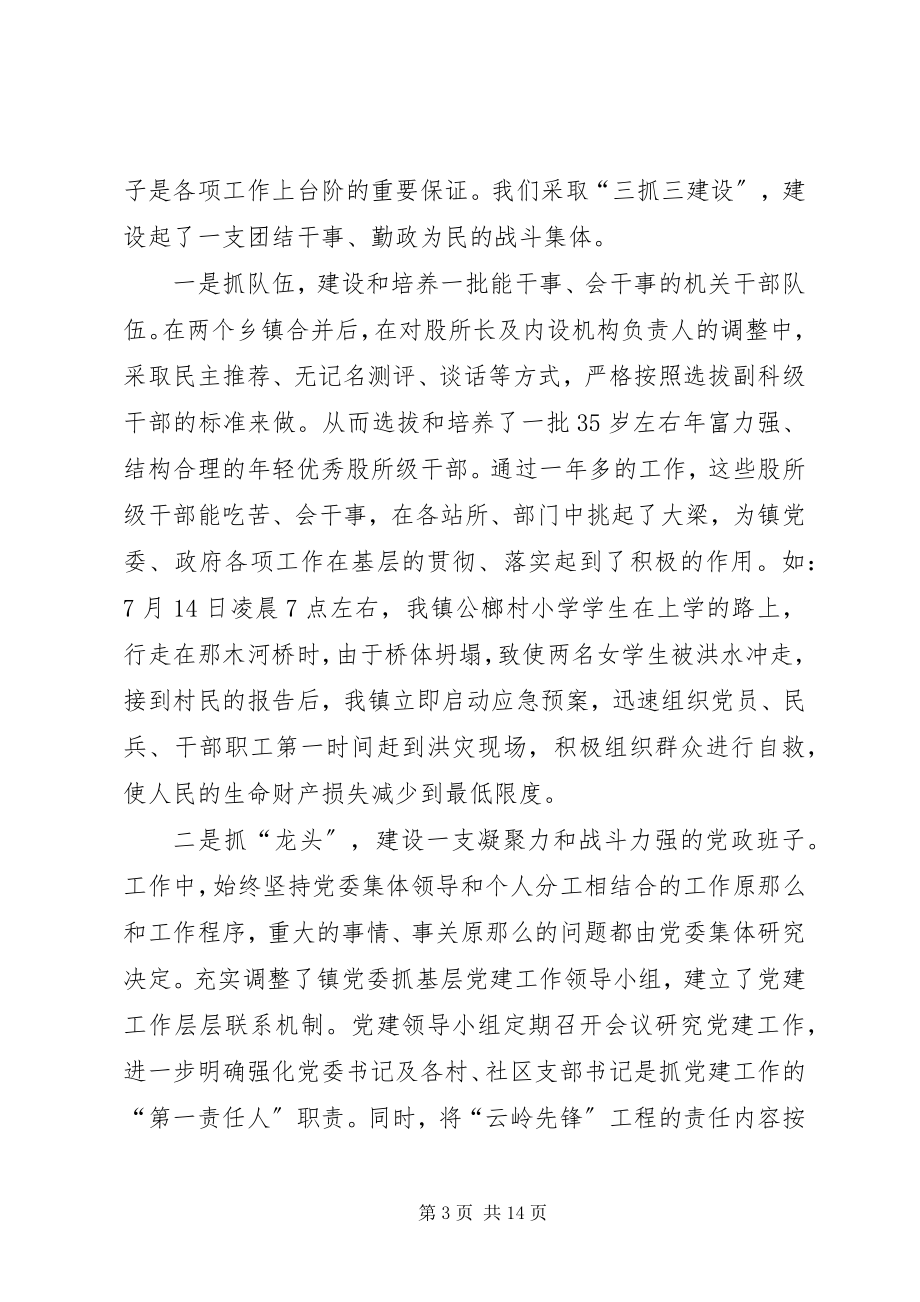 2023年乡镇农村党建工作总结.docx_第3页