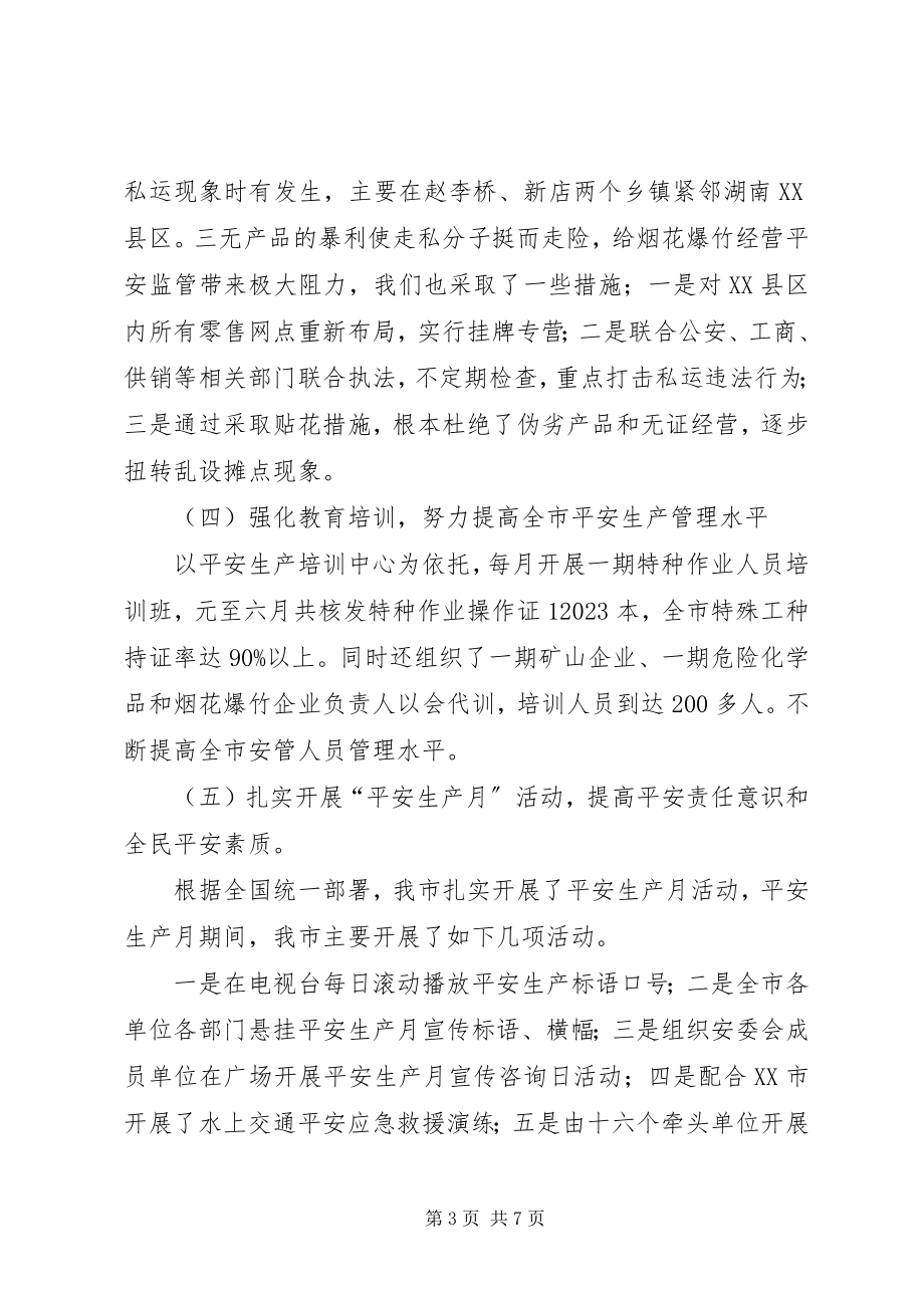 2023年安监局安全生产责任制健全工作半年总结新编.docx_第3页