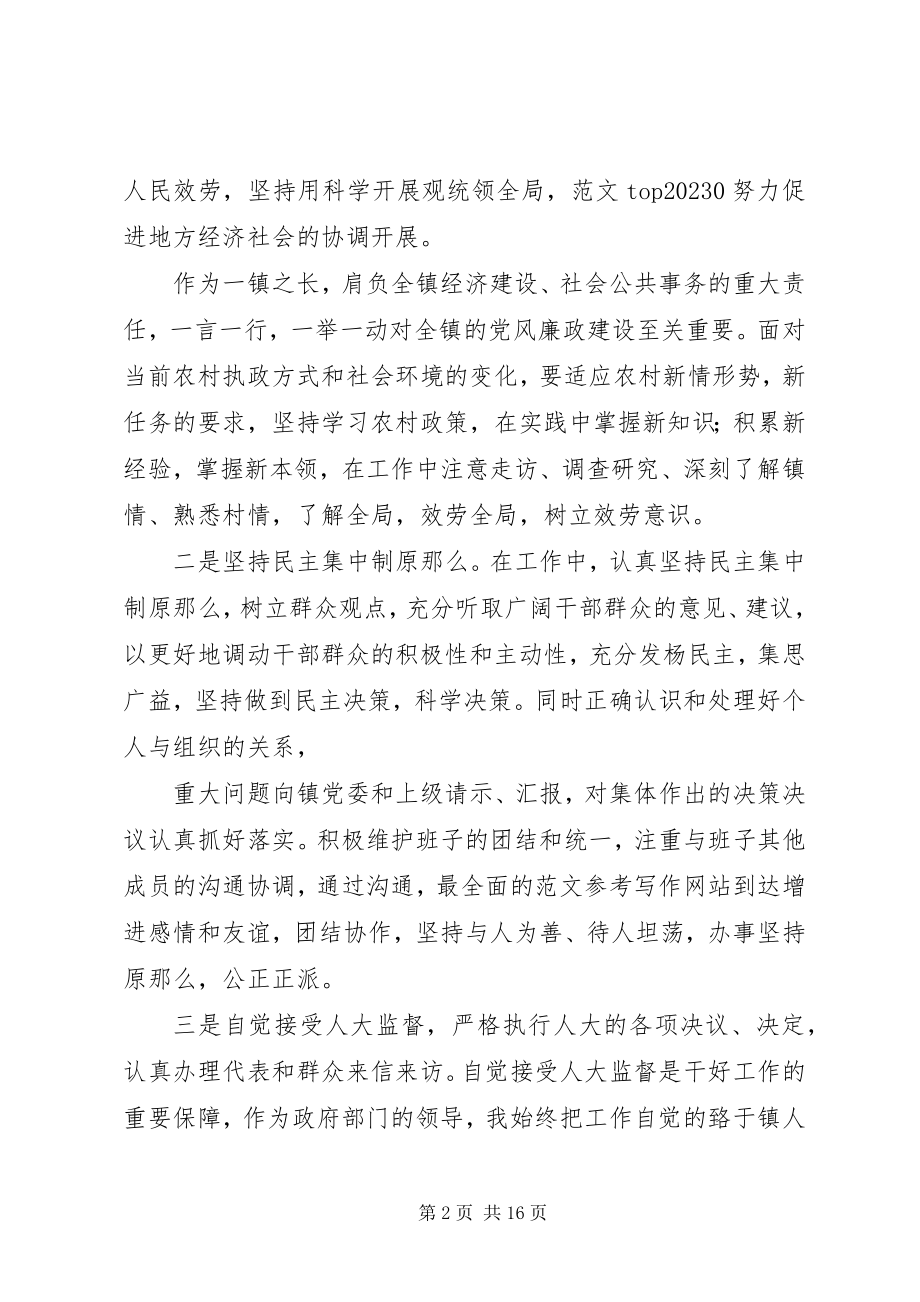 2023年乡镇长个人总结.docx_第2页