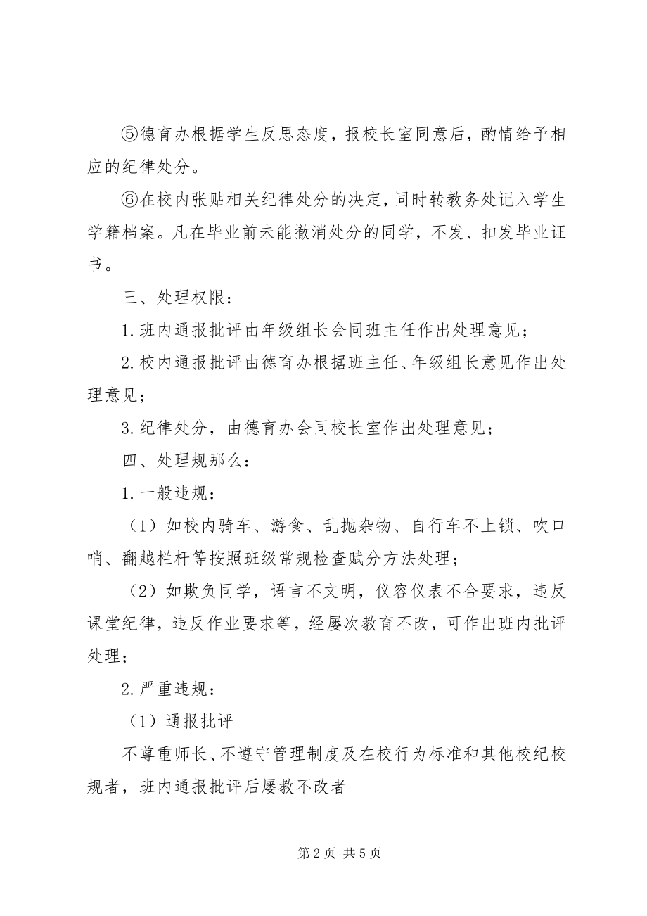 2023年良辅中学违纪违规处分条例.docx_第2页