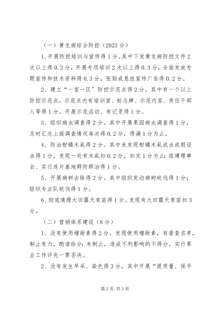 2023年果业工作综合考评方案.docx_第2页