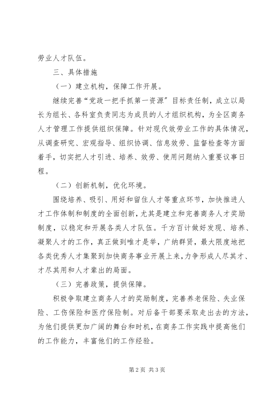 2023年区商务局人才工作部署.docx_第2页